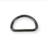 D-ring 30mm round gunmetal