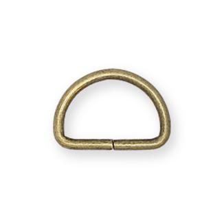 D-Ring 30mm altmessing