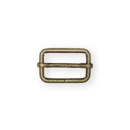 Belt adjuster 30mm old brass