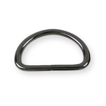 D-Ring 40mm rund gunmetall