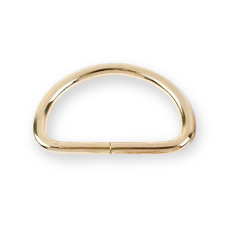 D-Ring 40mm rund gold