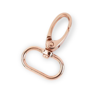 Carabiner 40mm copper round