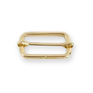 Gurtversteller 40mm rund gold