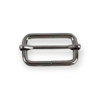 Belt adjuster 40mm round gunmetal