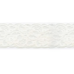 Elastische Spitze 55mm ecru