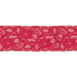 Elastic lace 55mm red