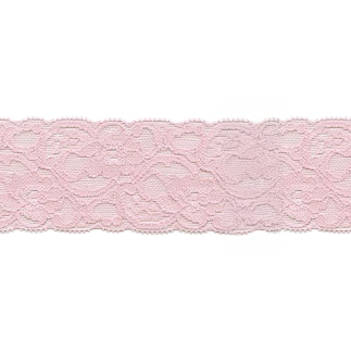 Elastische Spitze 55mm altrosa