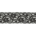 Elastic lace 55mm black