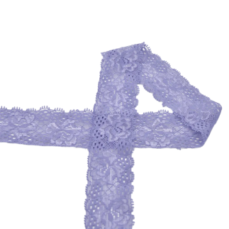 Elastic lace 30mm old purple (qt)