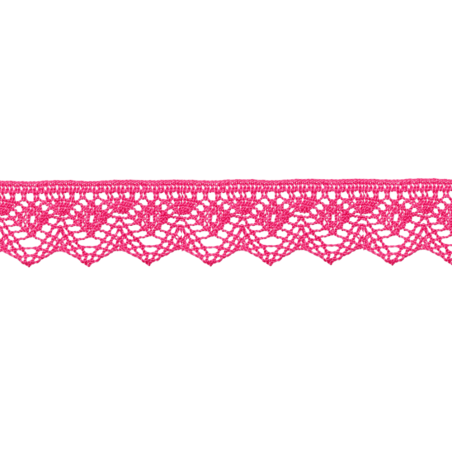 Bobbin lace 25mm pink (uk52)