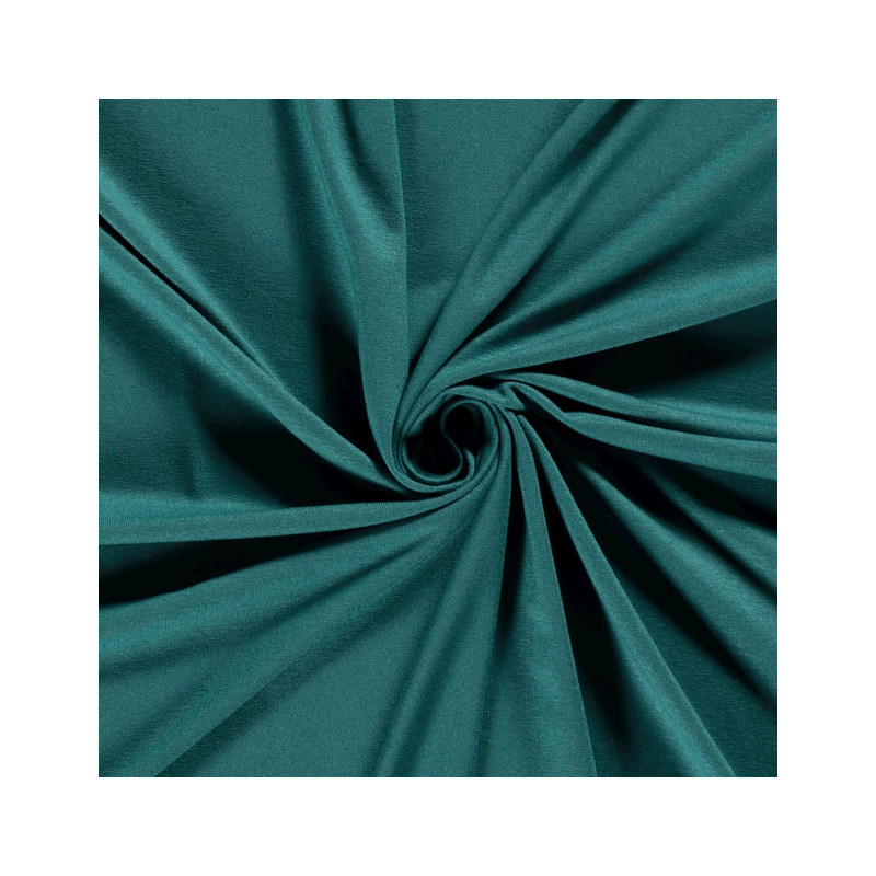 Jersey viscose - Uni smaragd (h3038)