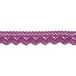Bobbin lace 25mm fuchsia (w)