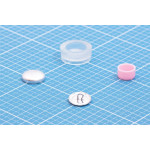 Coverable buttons 19mm - 50 pieces