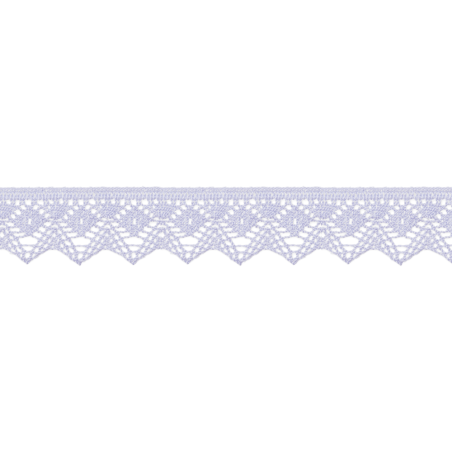 Dentelle aux fuseaux 25 mm lilas (uk60)