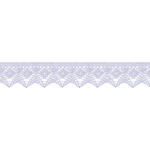 Bobbin lace 25mm lilac (uk60)