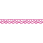 Bobbin lace 13mm pink (uk52)