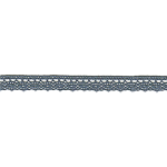 Bobbin lace fine 13mm denim blue (w)