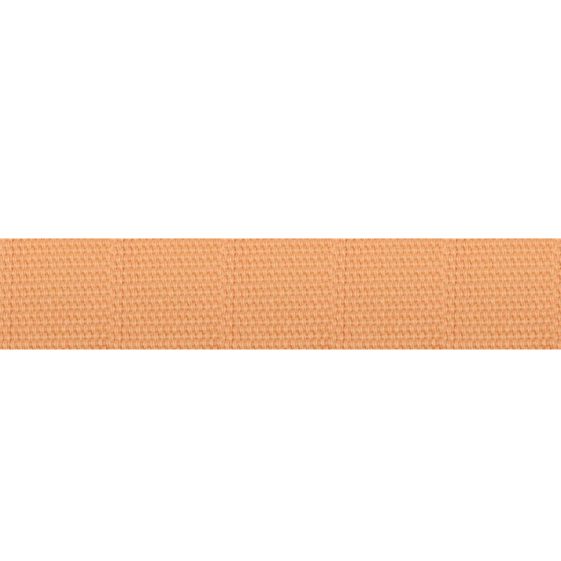 Bandoulière de sac souple 25 mm - abricot (D114)