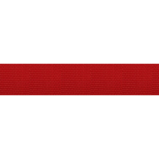 Taschengurtband soft 25mm - rot (B54)