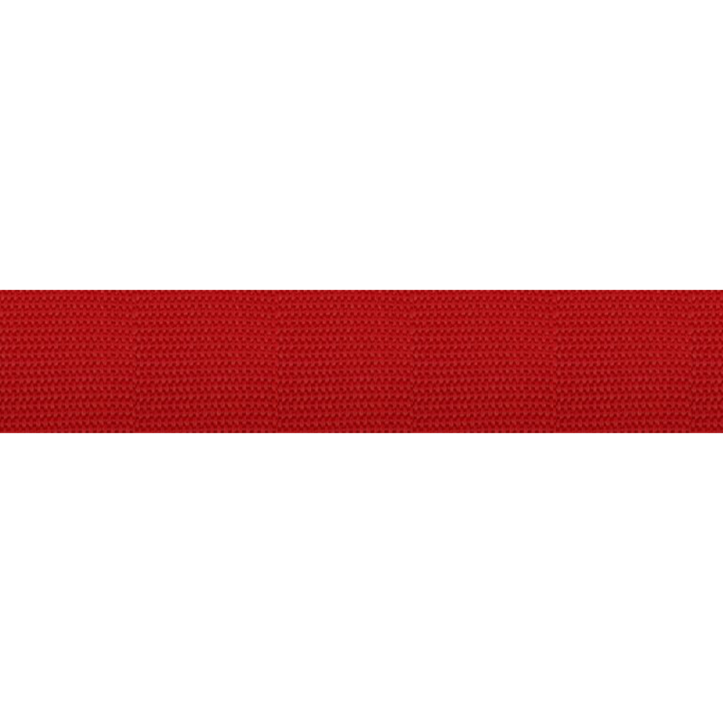 Bag strap soft 25mm - red (B54)