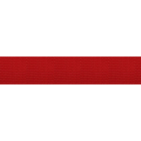 Taschengurtband soft 25mm - rot (B54)