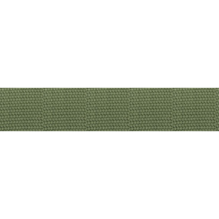Bag strap soft 25mm - army (D170)