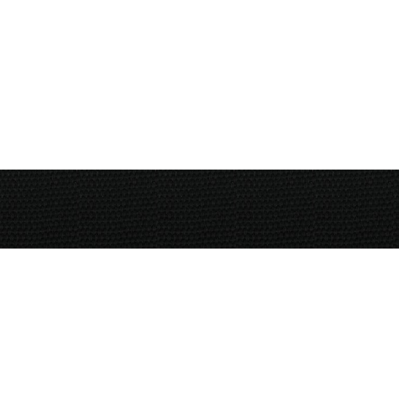 Bag strap soft 25mm - black (B5) Bag strap soft 25mm - black (B5)