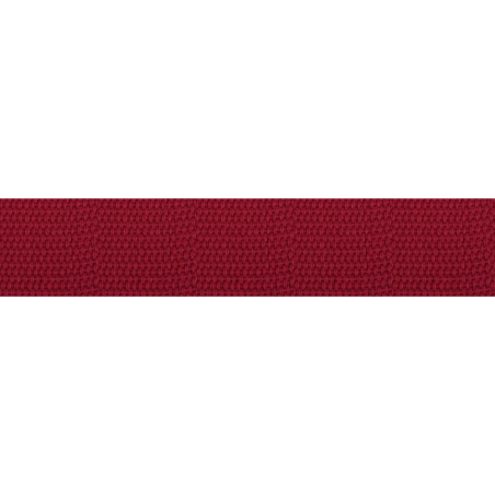 Taschengurtband soft 25mm - bordeaux (D520)