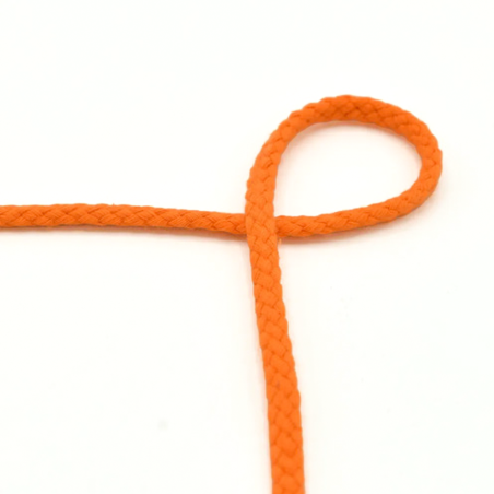 Cotton cord 6mm orange (qt)
