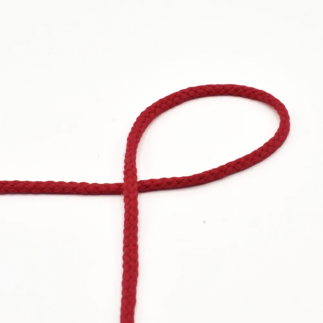 Cotton cord 6mm red (qt515)