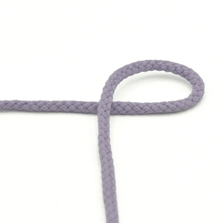 Cotton cord 6mm old purple (qt)