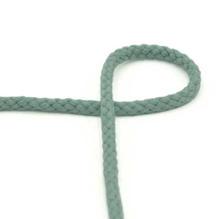 Cotton cord 6mm dark aqua (qt220)