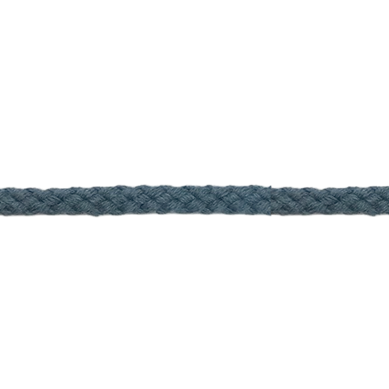 Baumwollkordel 11mm stahlblau (w)