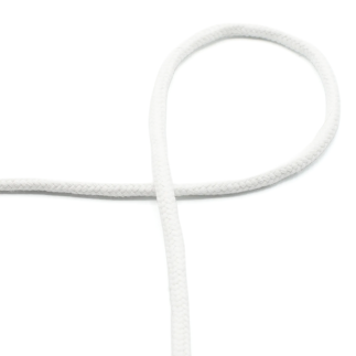 Baumwollkordel 8mm weiss (qt)