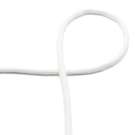 Baumwollkordel 8mm weiss (qt)