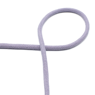 Cordon en coton 8 mm violet ancien (qt430)
