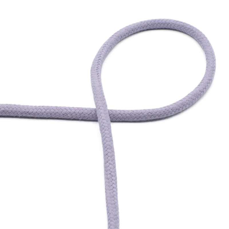 Cotton cord 8mm old purple (qt430)