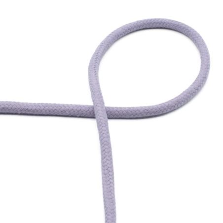 Cordon en coton 8 mm violet ancien (qt430)