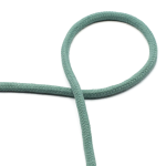 Cordon en coton 8 mm menthe fumée (qt220)