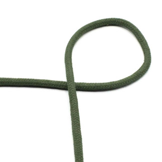 Cotton cord 8mm army (qt280)