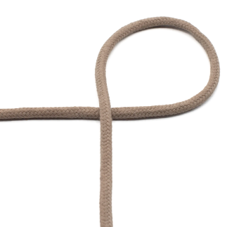 Baumwollkordel 8mm taupe (qt540)