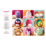 How to sew squishy: Cute plush toys in large and small