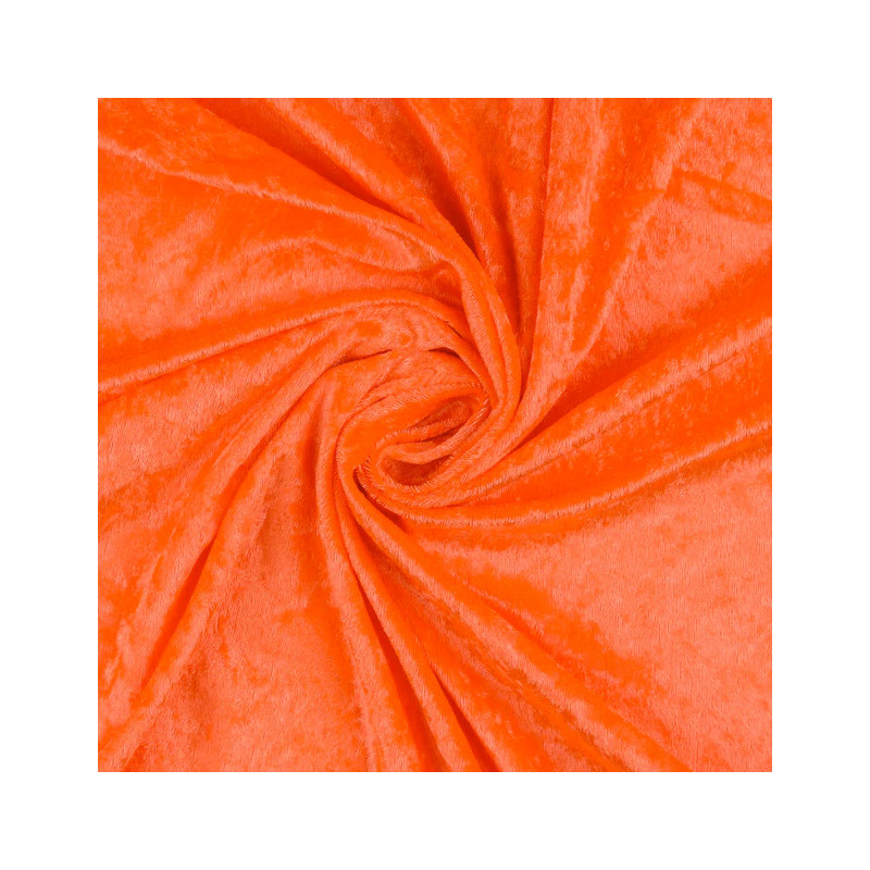 velours panne - orange velours panne - orange