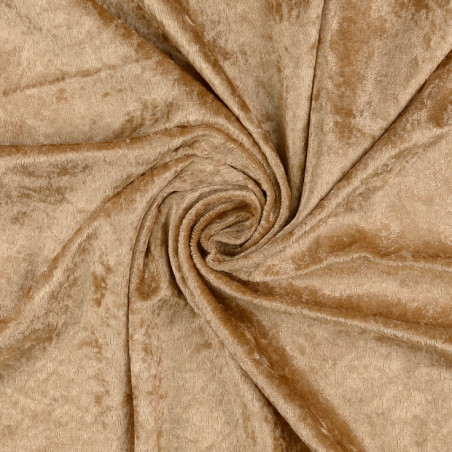 velours panne - beige