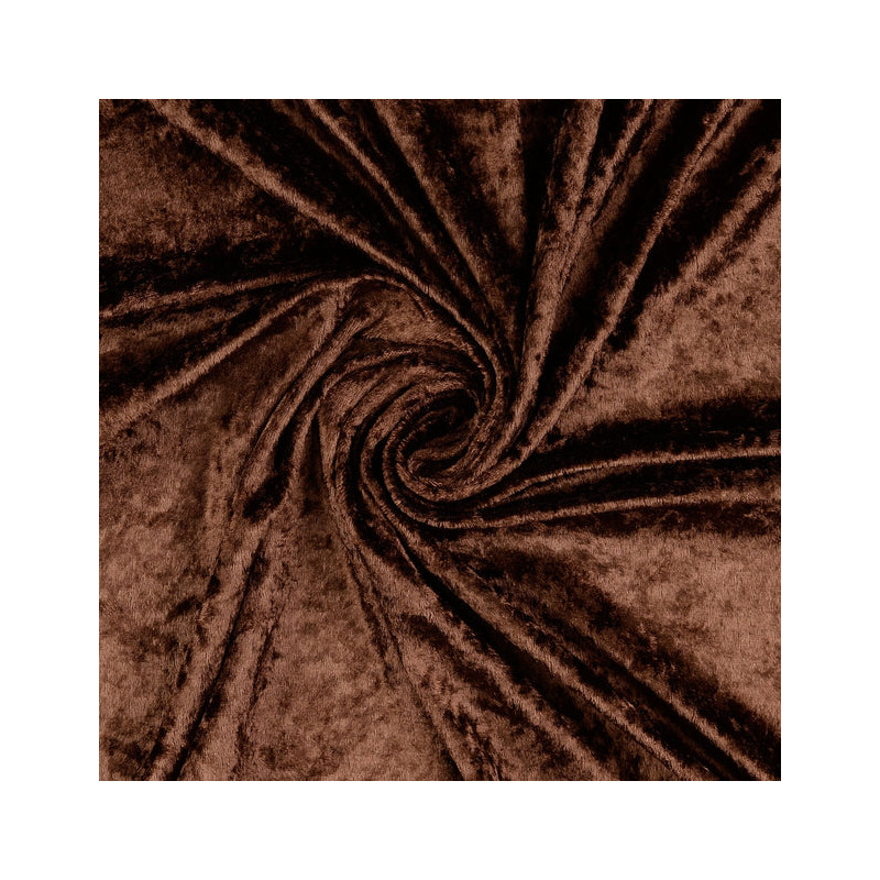 velours panne - marron velours panne - marron