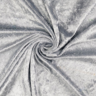 panne velvet - silver