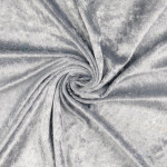 velours panne - argent velours panne - argent