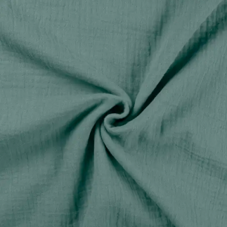 double gauze - Bambino Uni dusty mint (022)