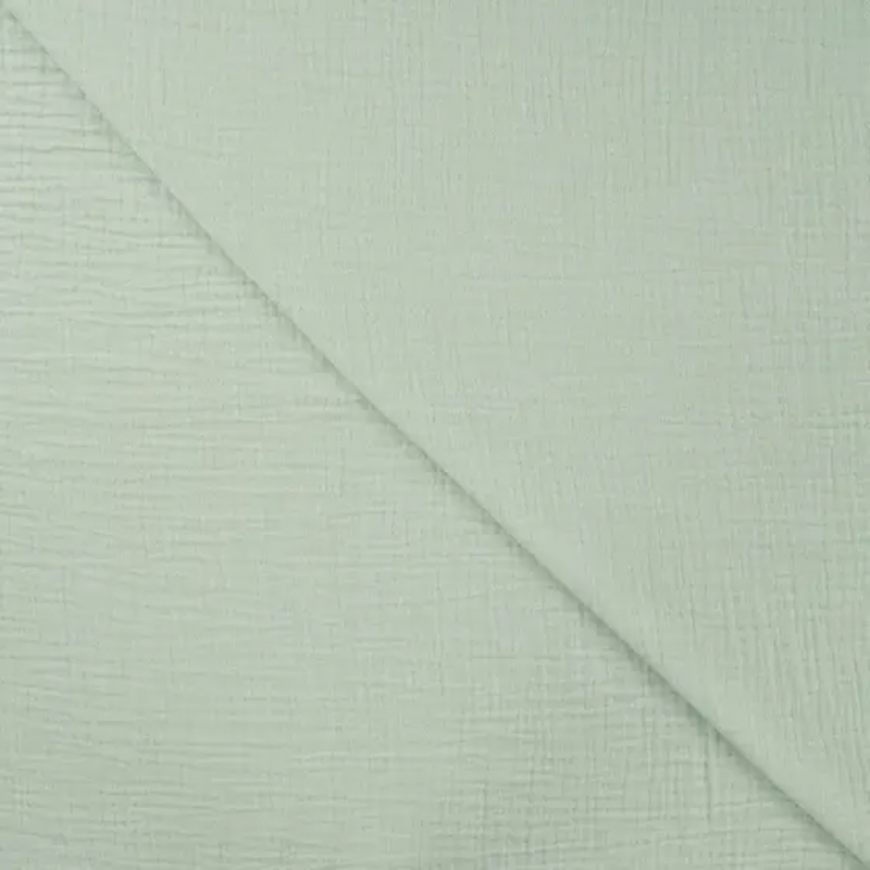 Musselin - Bambino Uni pastellmint (220)