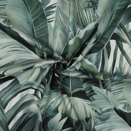 Canvas - Digital Leaves green